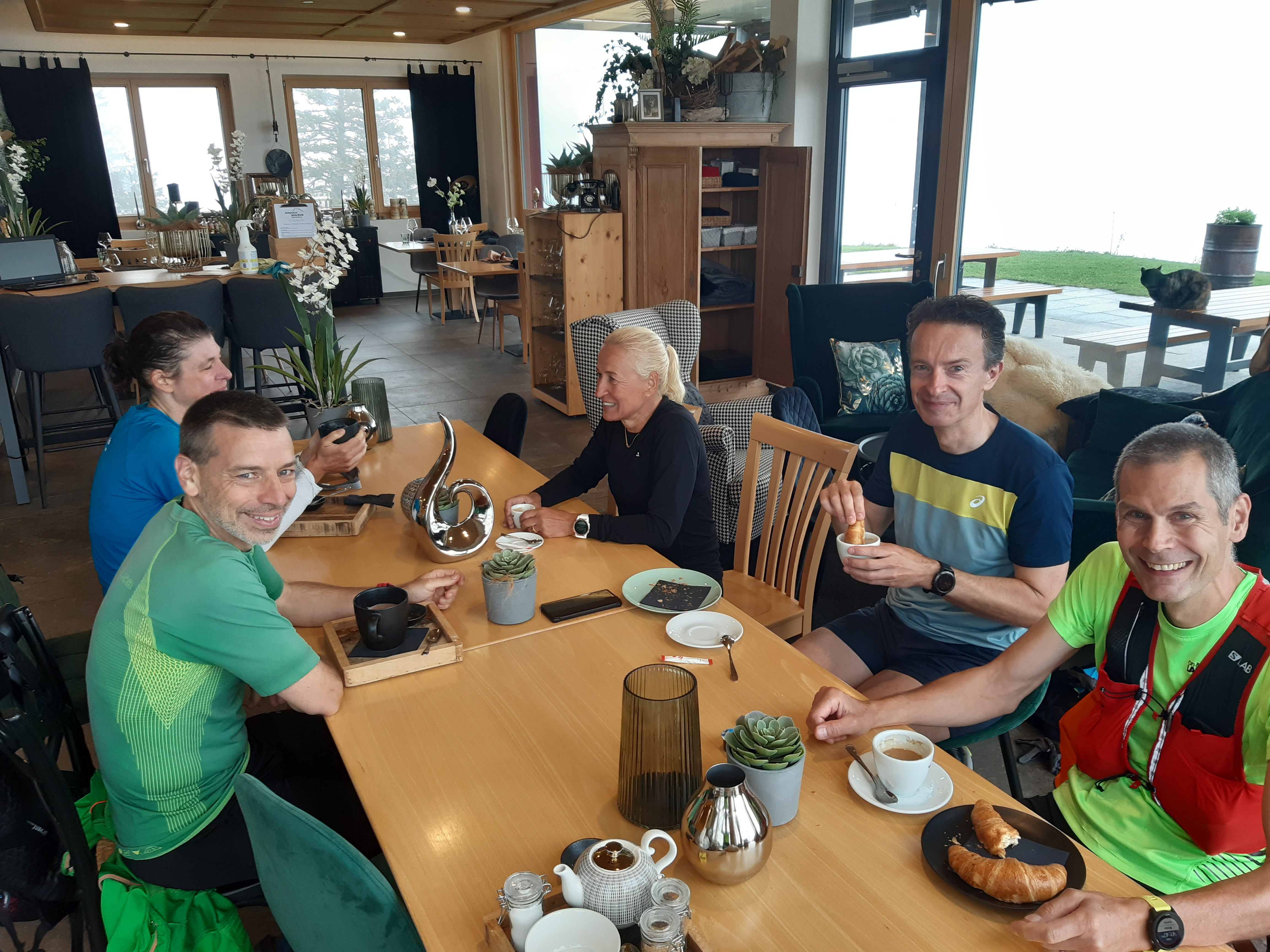 Pause im Berghaus Malbun