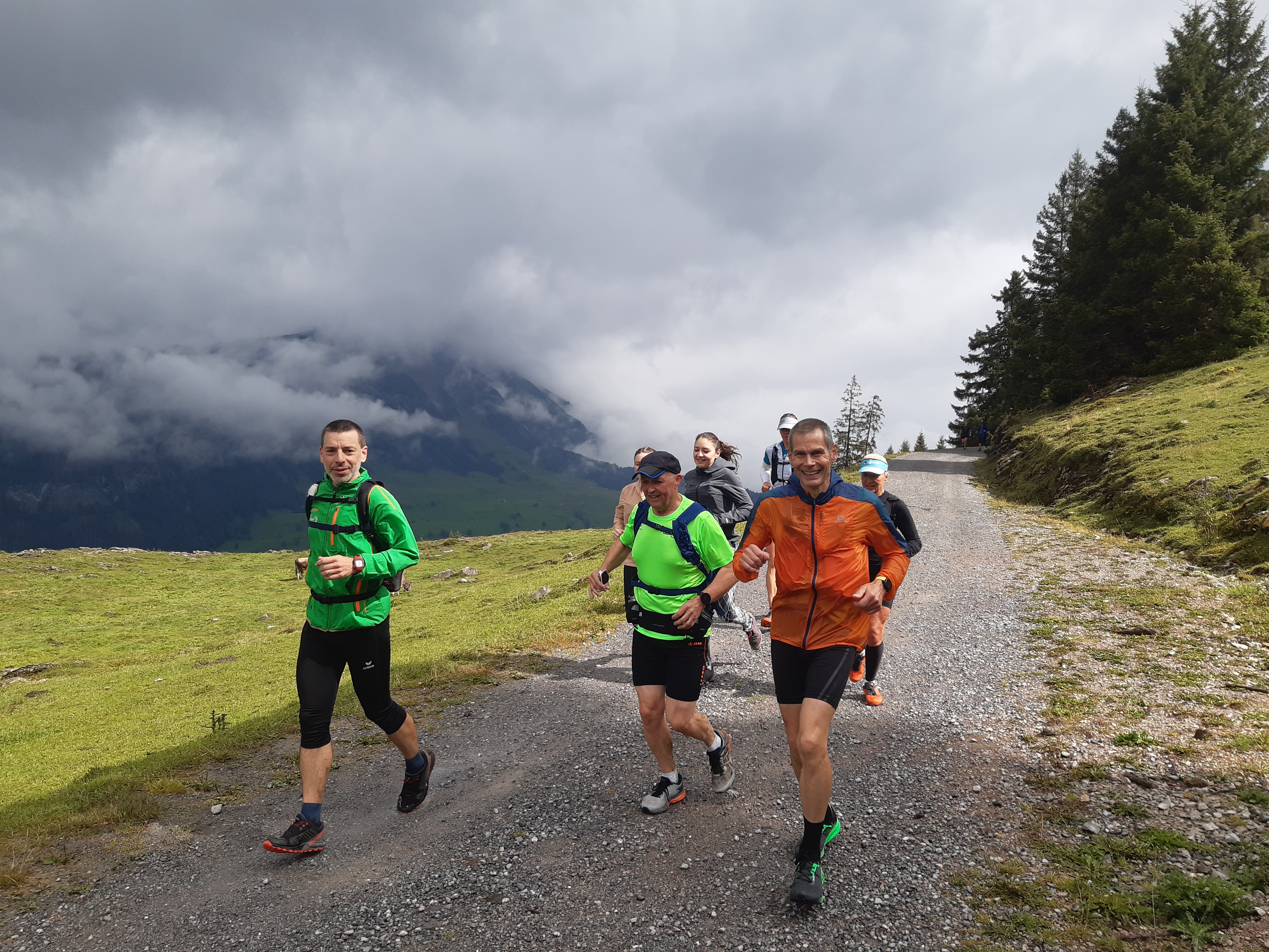 Zügig unterwegs mit den Neueingestiegenen