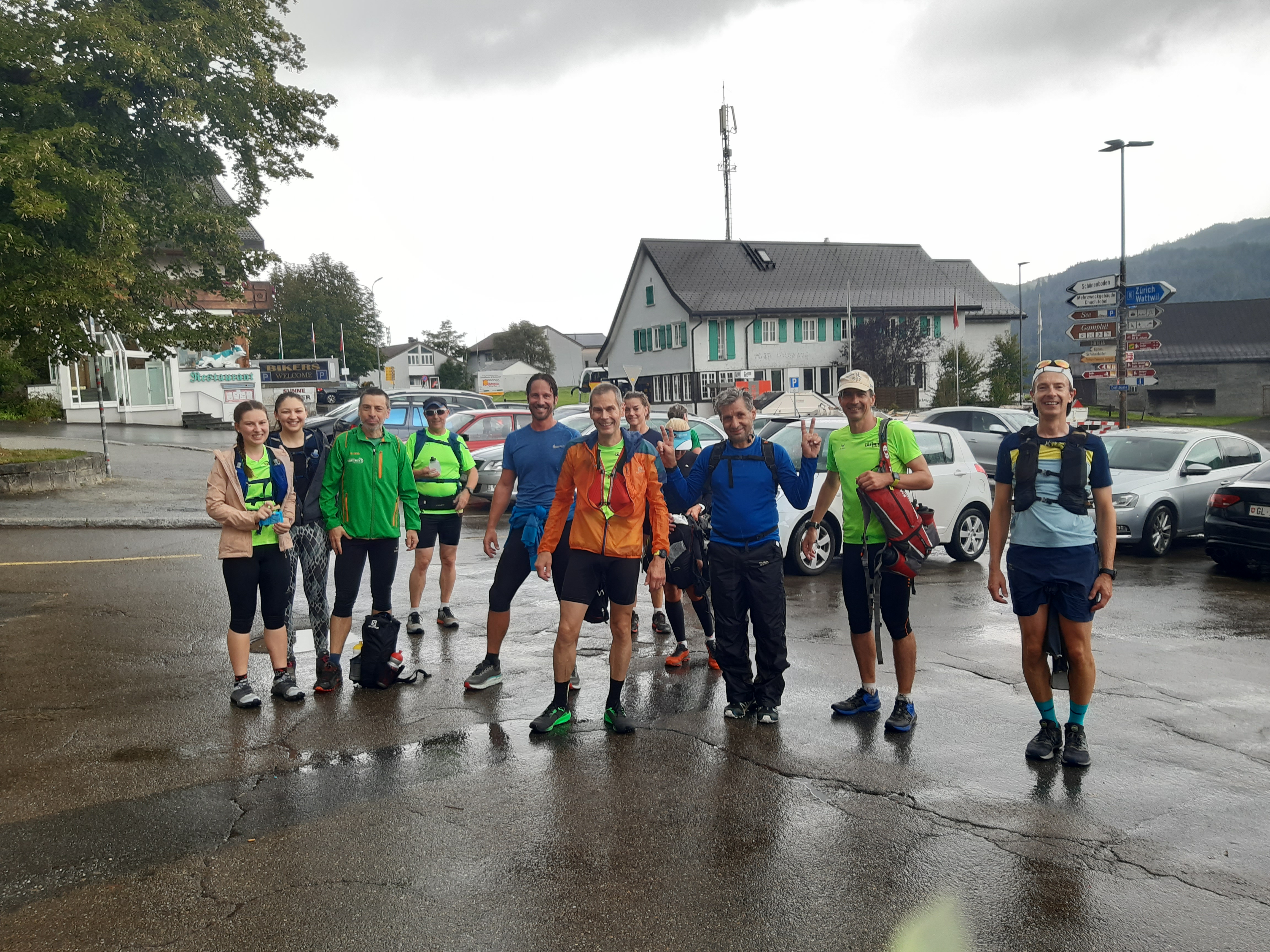 Im Etappenziel Wildhaus