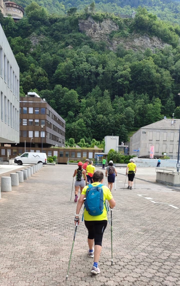 Wir sind in Vaduz angekommen.