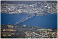the Tasman Bridge