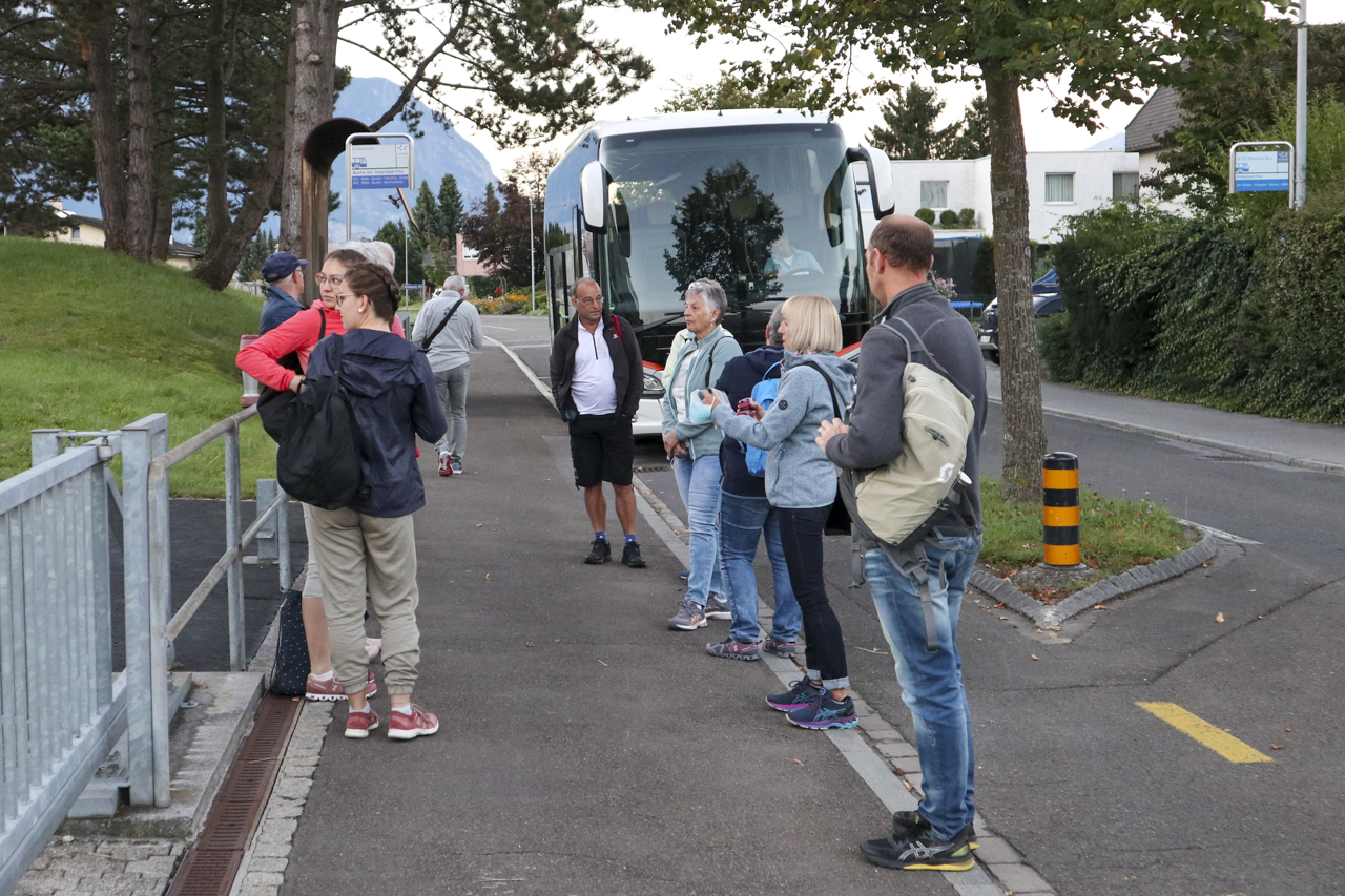 Wir sind gespannt auf den heutigen Ausflug