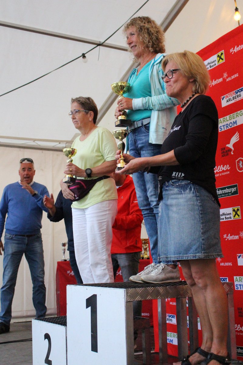 die Siegerinnen der Kategorie W60