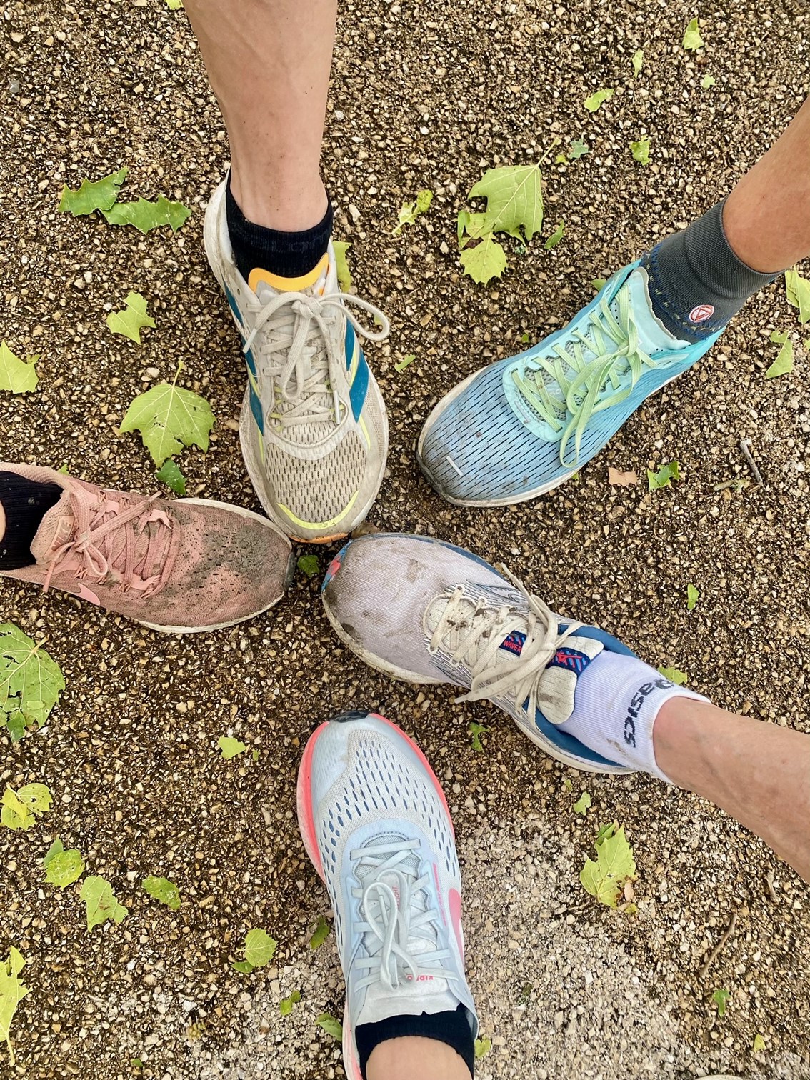 Mit diesen Schuhen lief es sich gut.