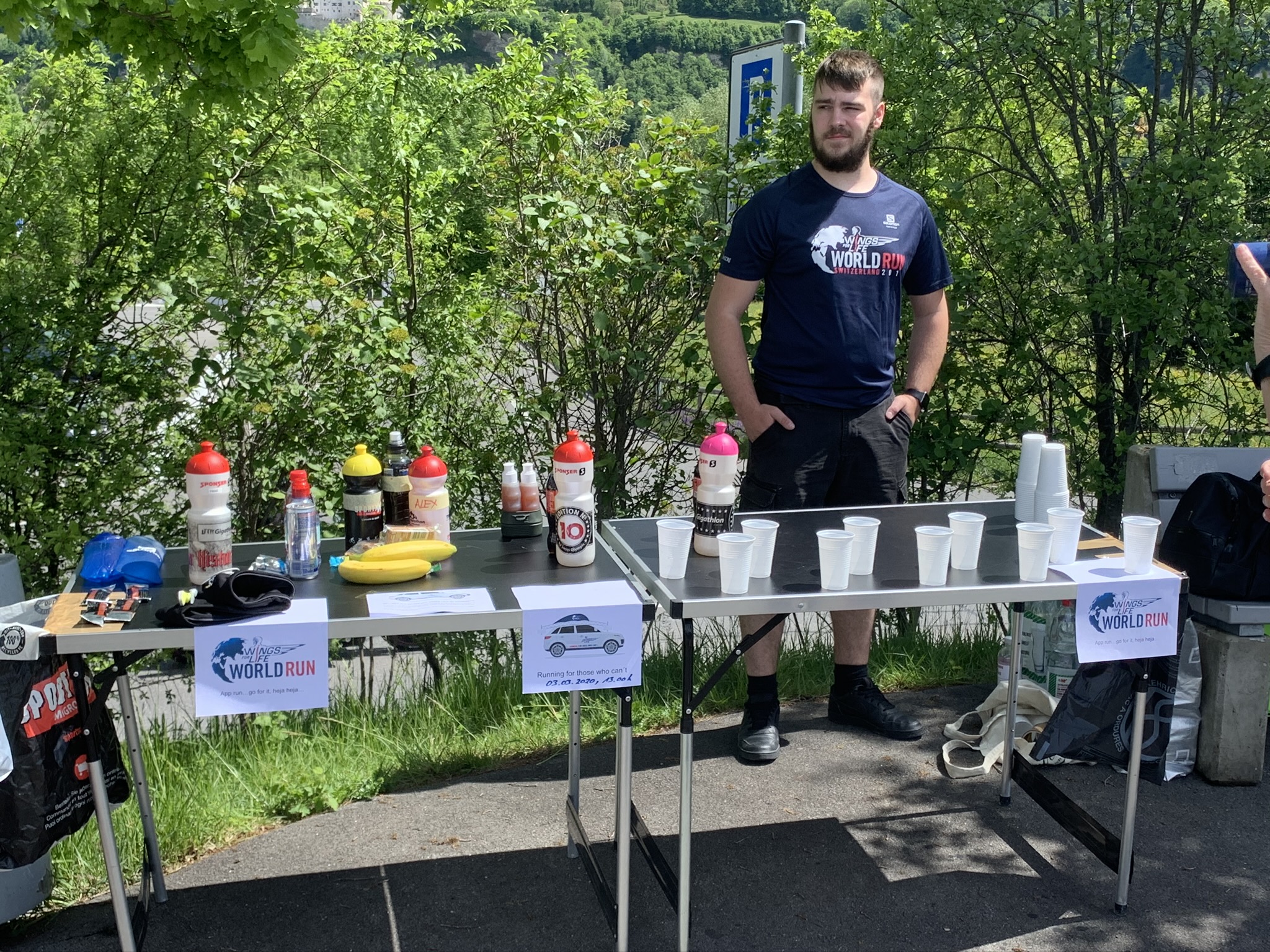 unser Service-Mann Sascha