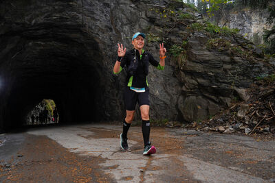 Christine beim Verlorenen Loch