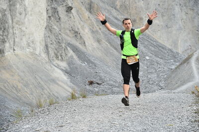 Roland bei Versam auf der zweiten Moräne