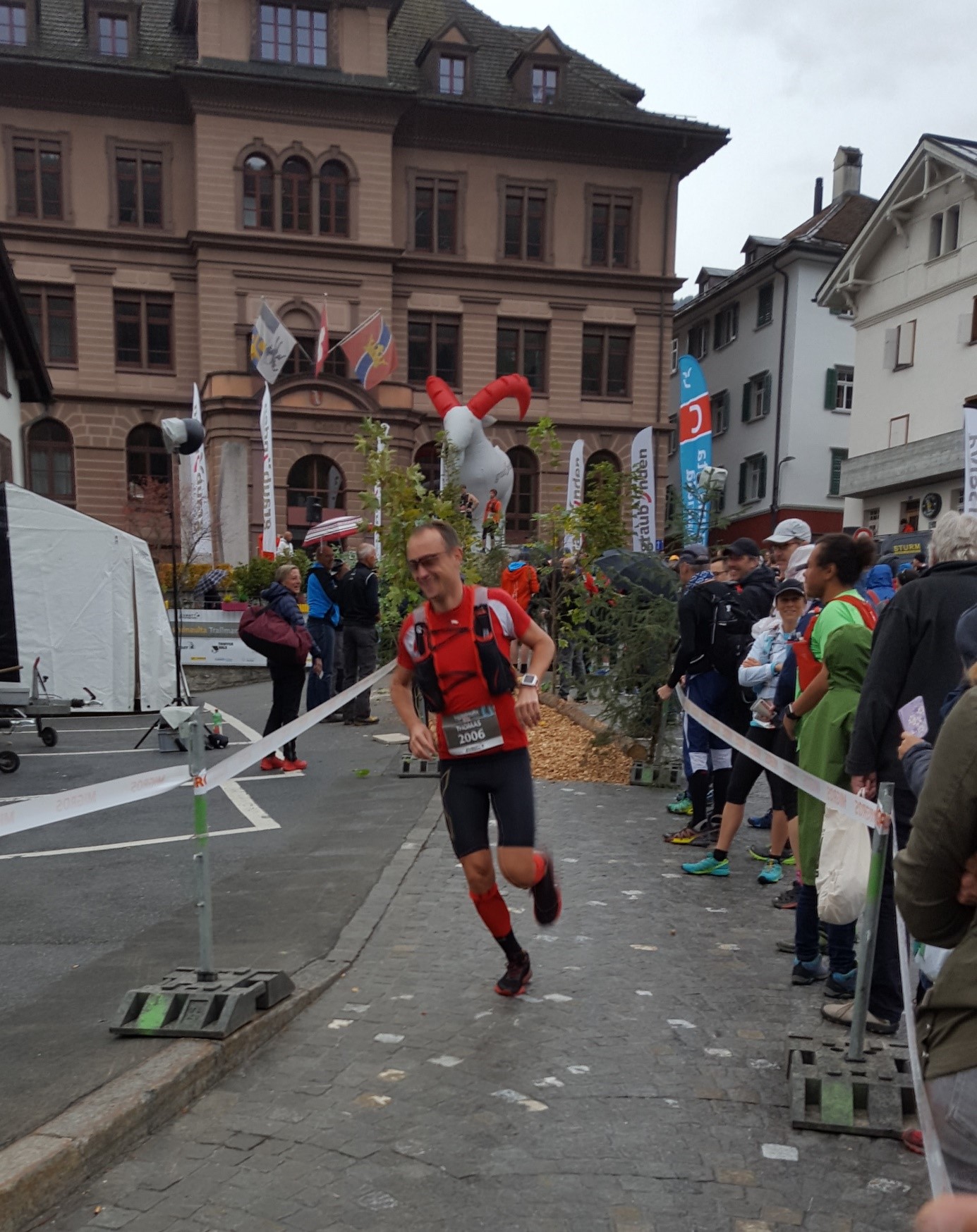 Noch ist Thomas unterwegs.