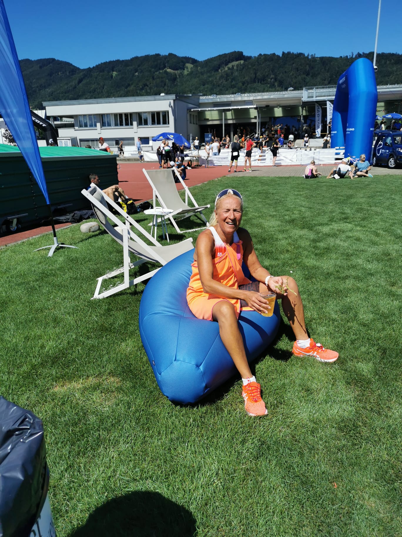 Anita hat den Wettkampf genossen.