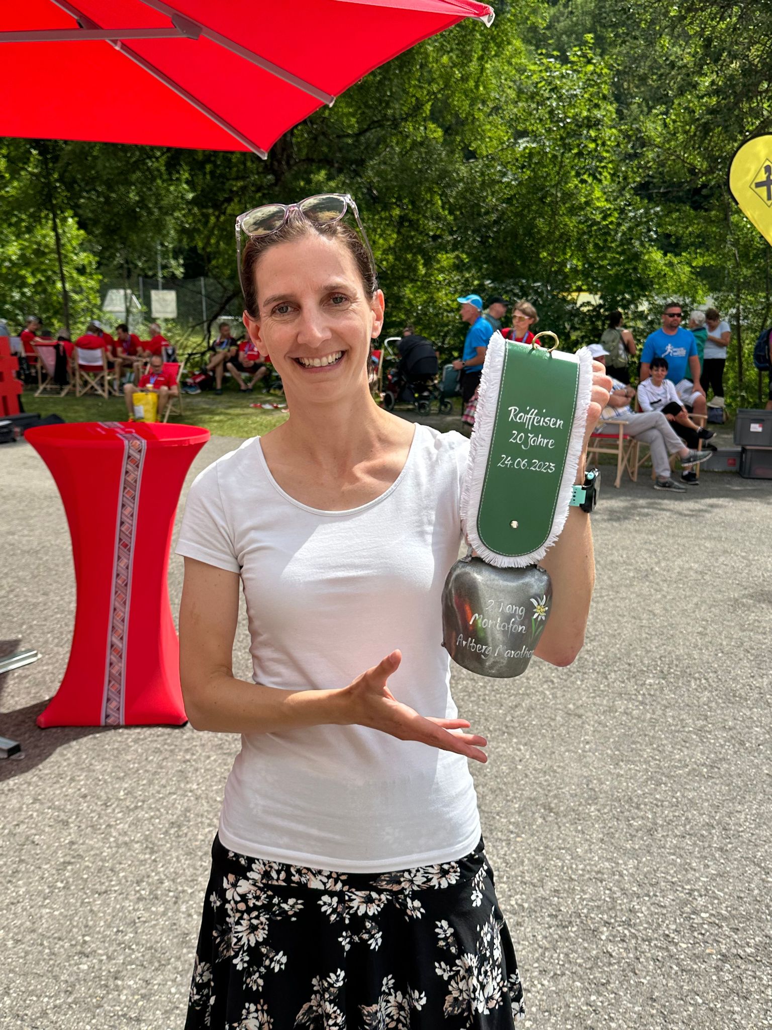 das wäre dann schon ihre 2. Glocke als Preis