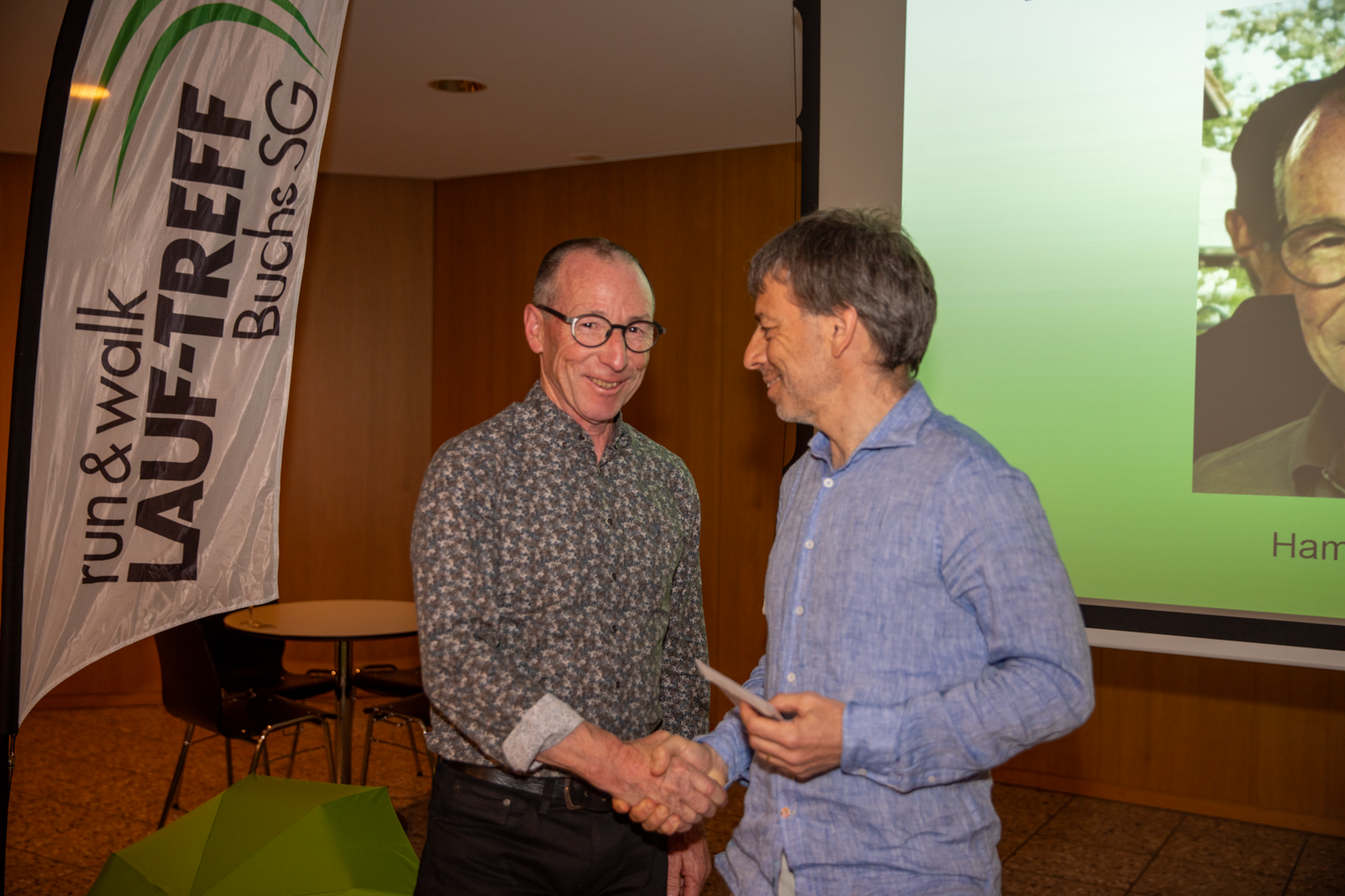 Dank Hampi Schlegel gibts den Lauf-Treff überhaupt!