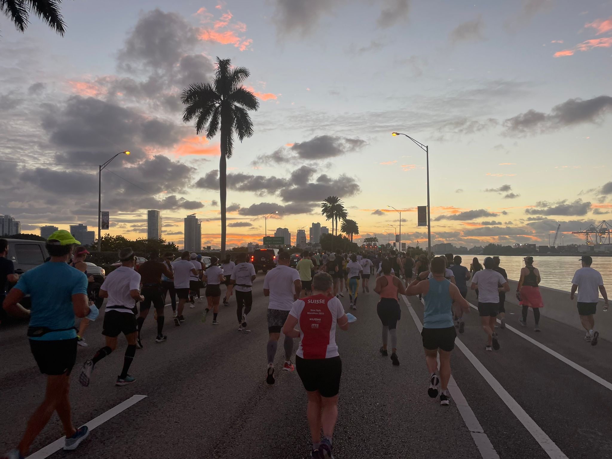 Dem Sonnenaufgang entgegen