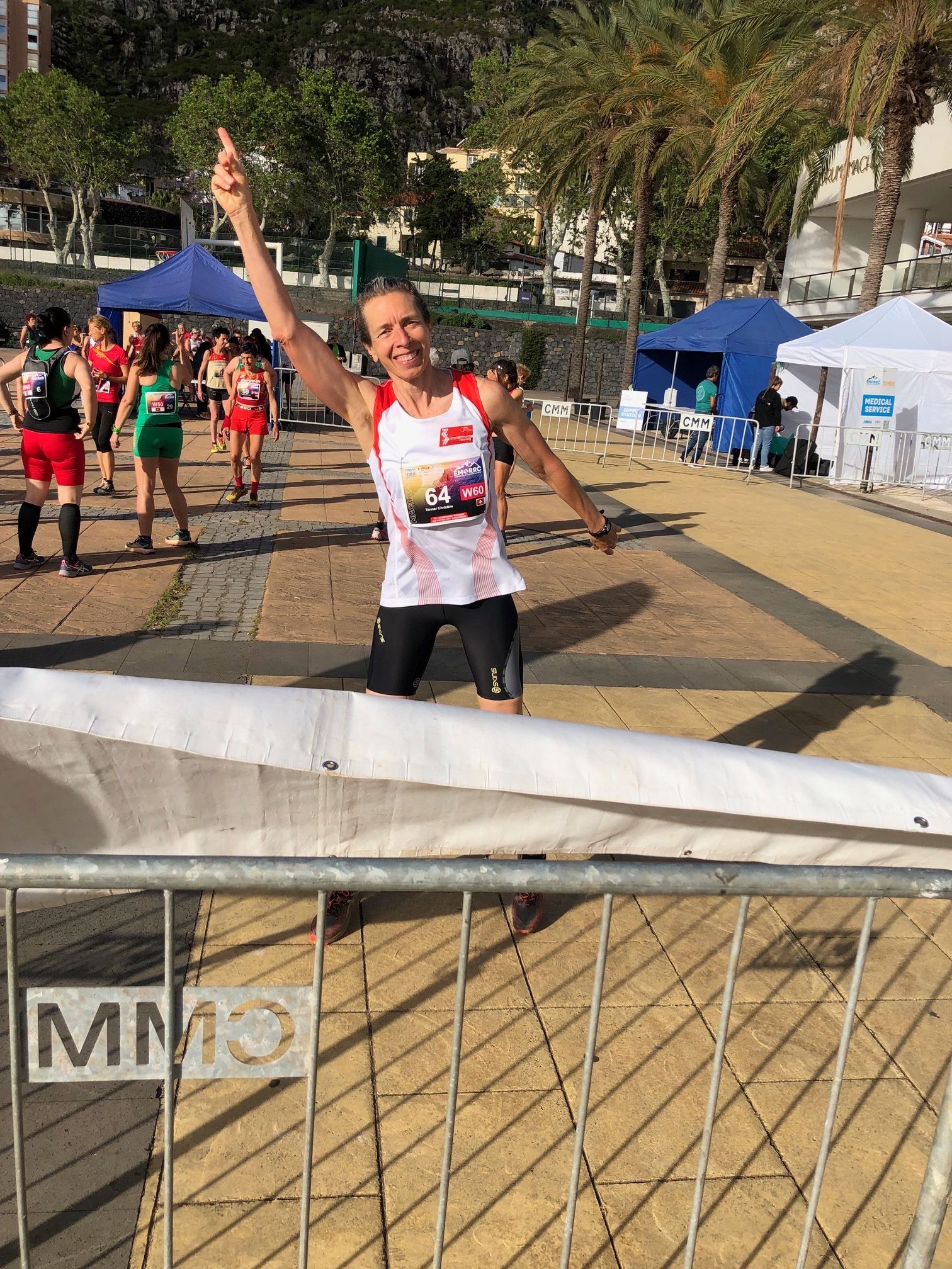 Vorfreude beim Berglauf