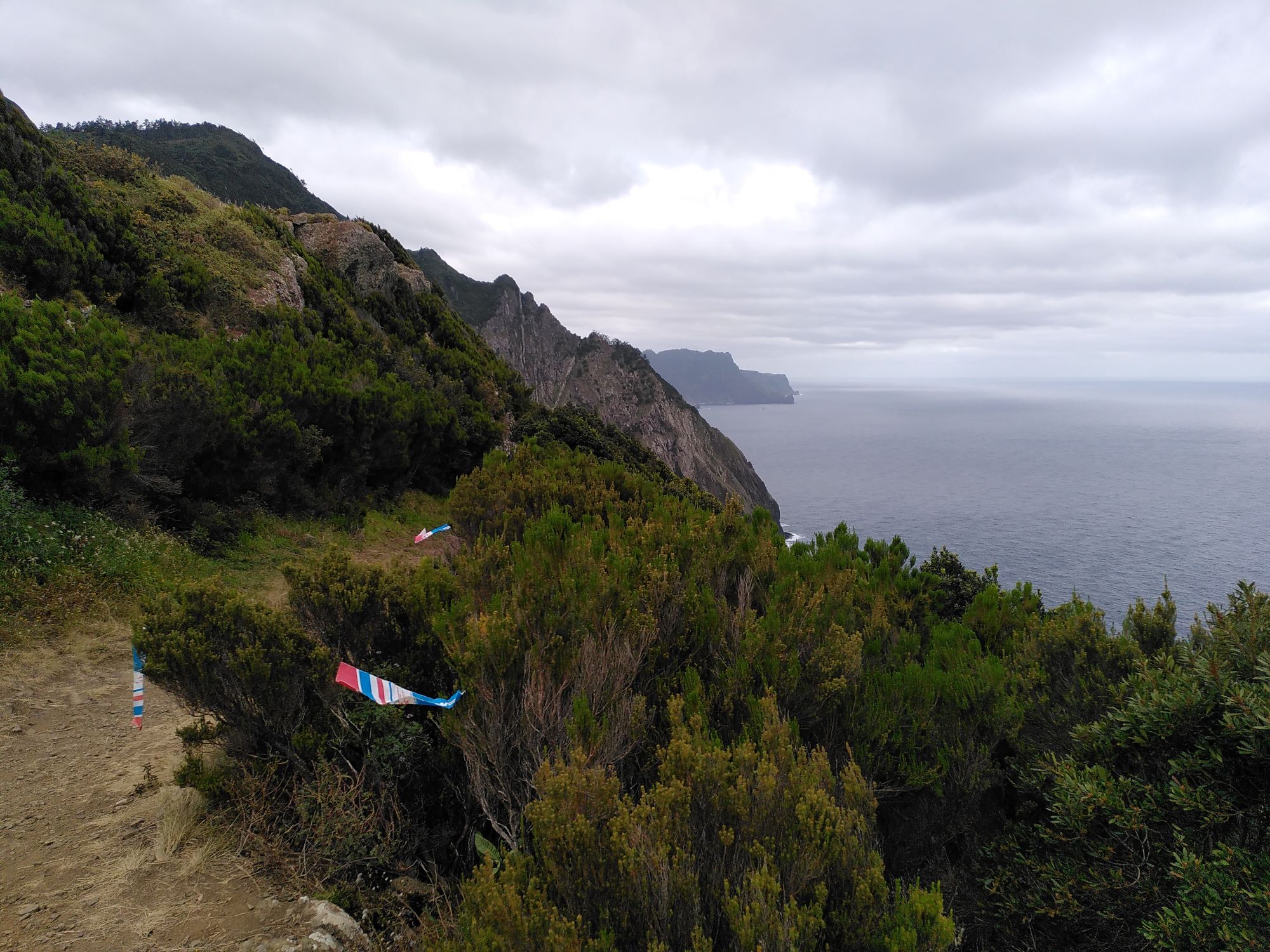 Steilküste beim Traillauf