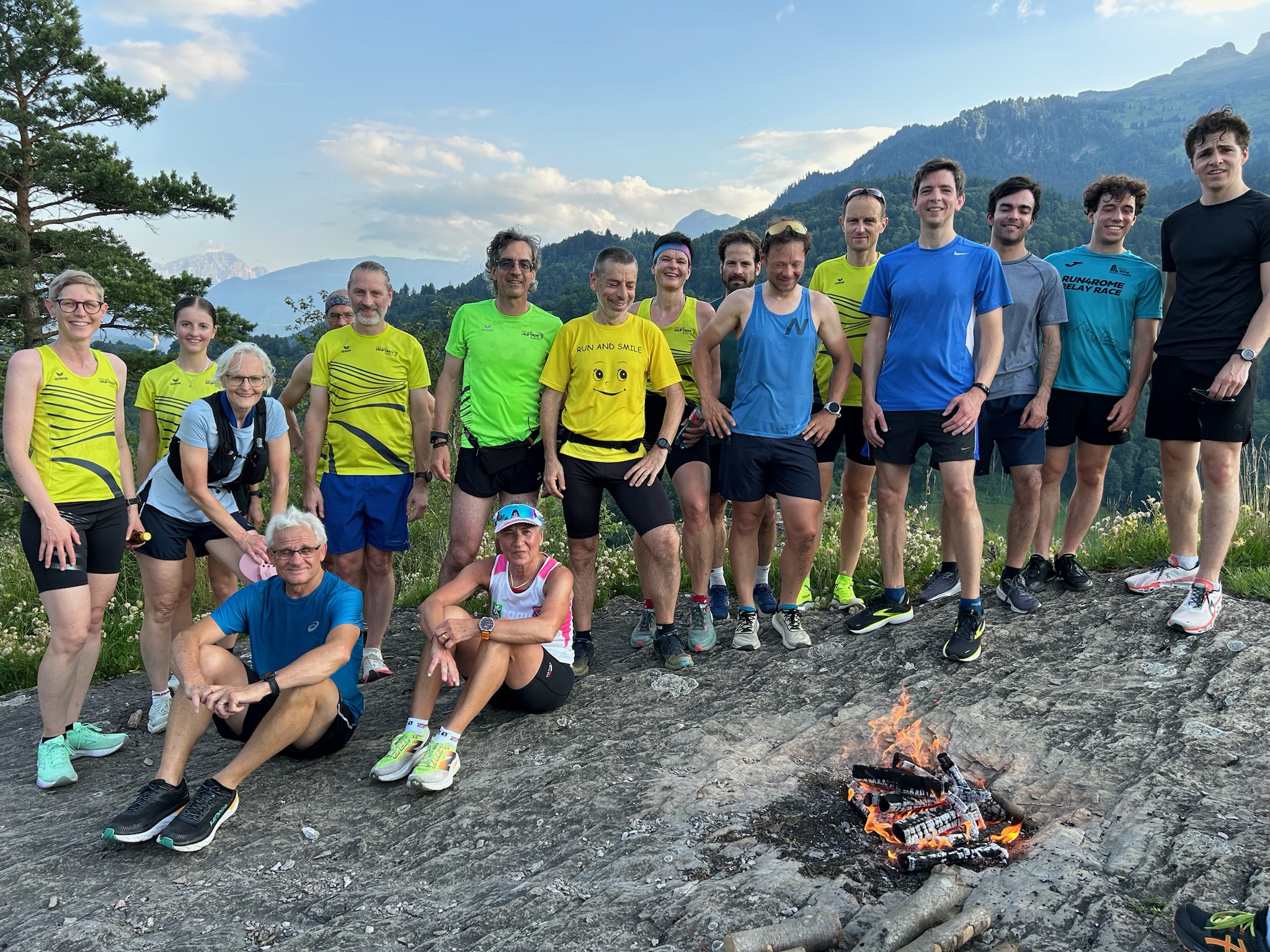 Die Joggerinnen und Jogger