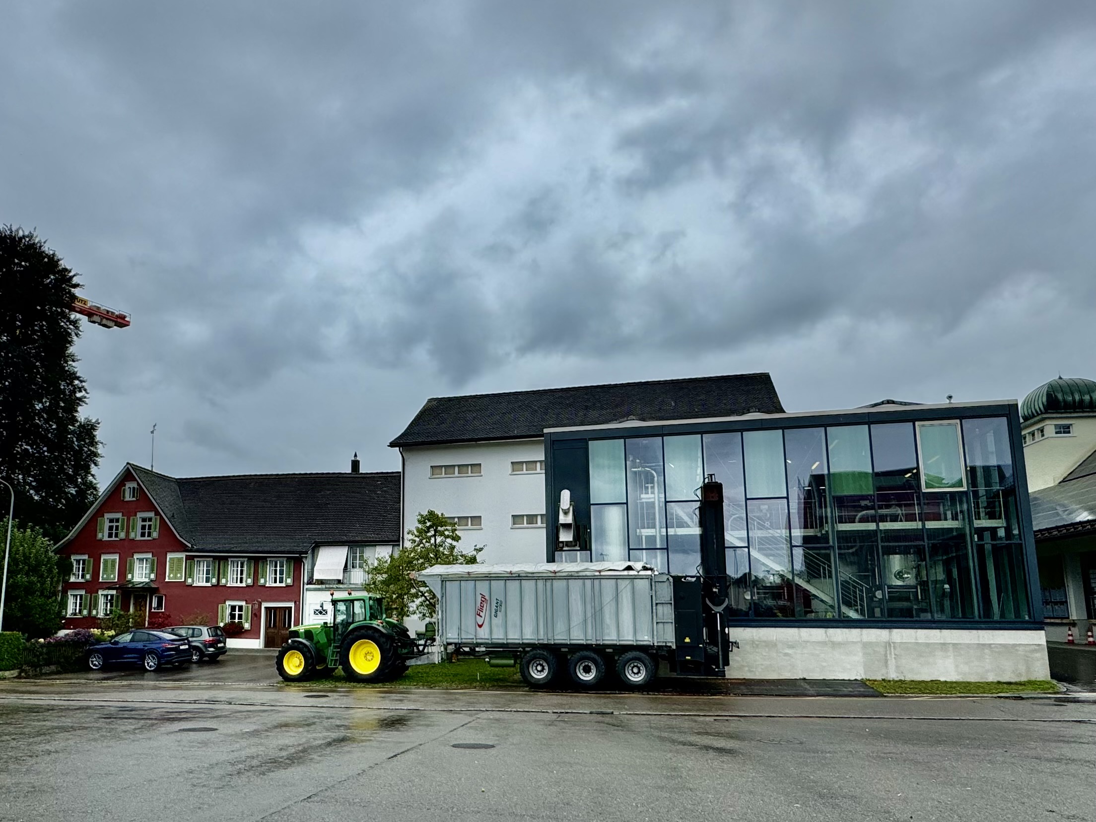 Das Produktionsgebäude