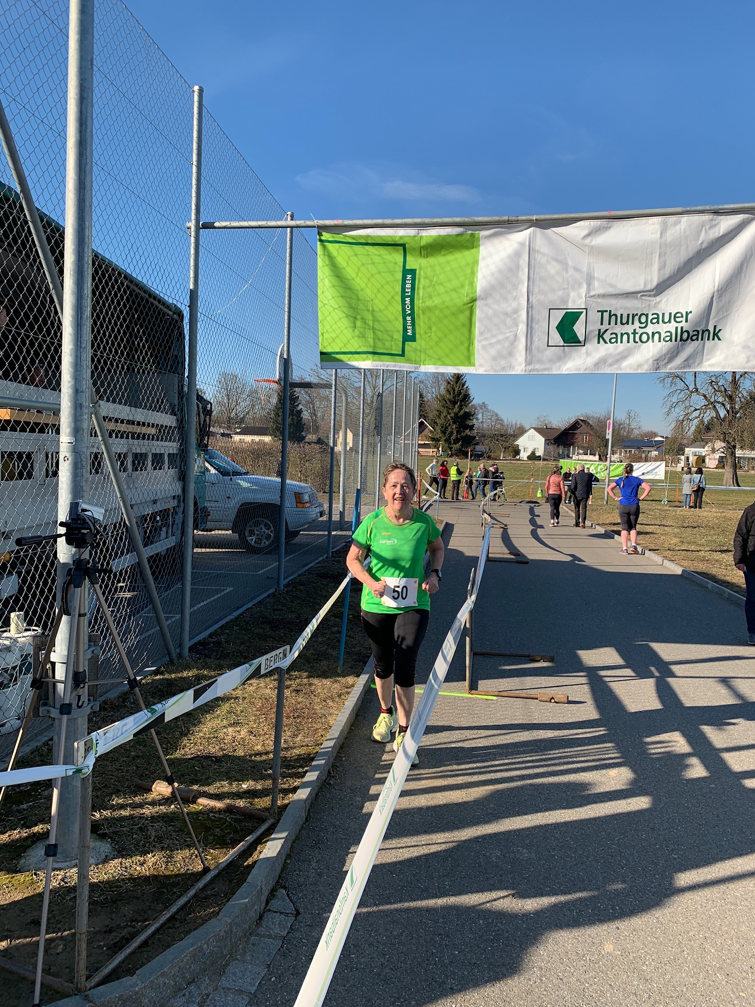 nur noch wenige Meter für Hilde