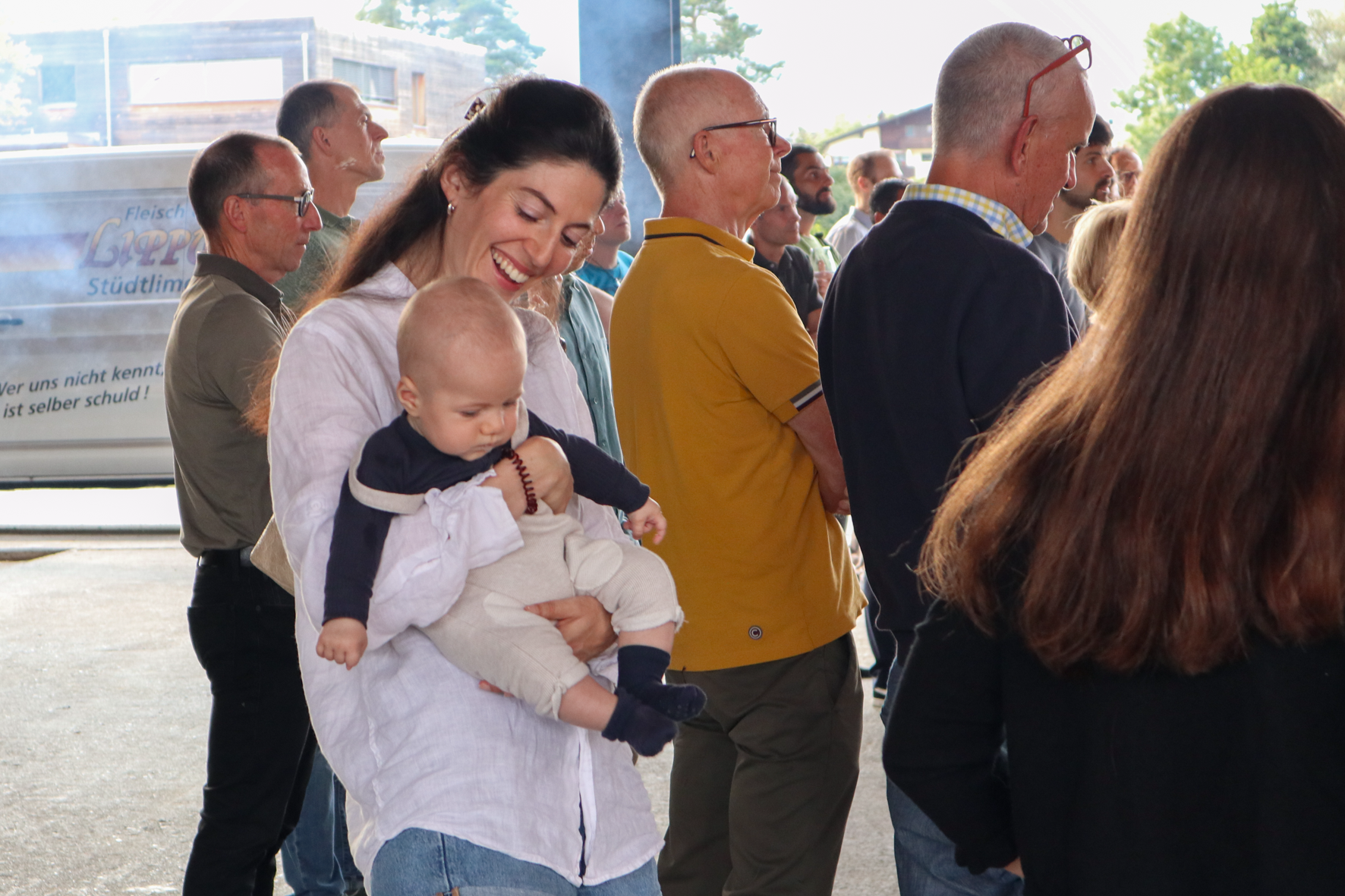 Eleonore mit dem jüngsten Spross Arthur