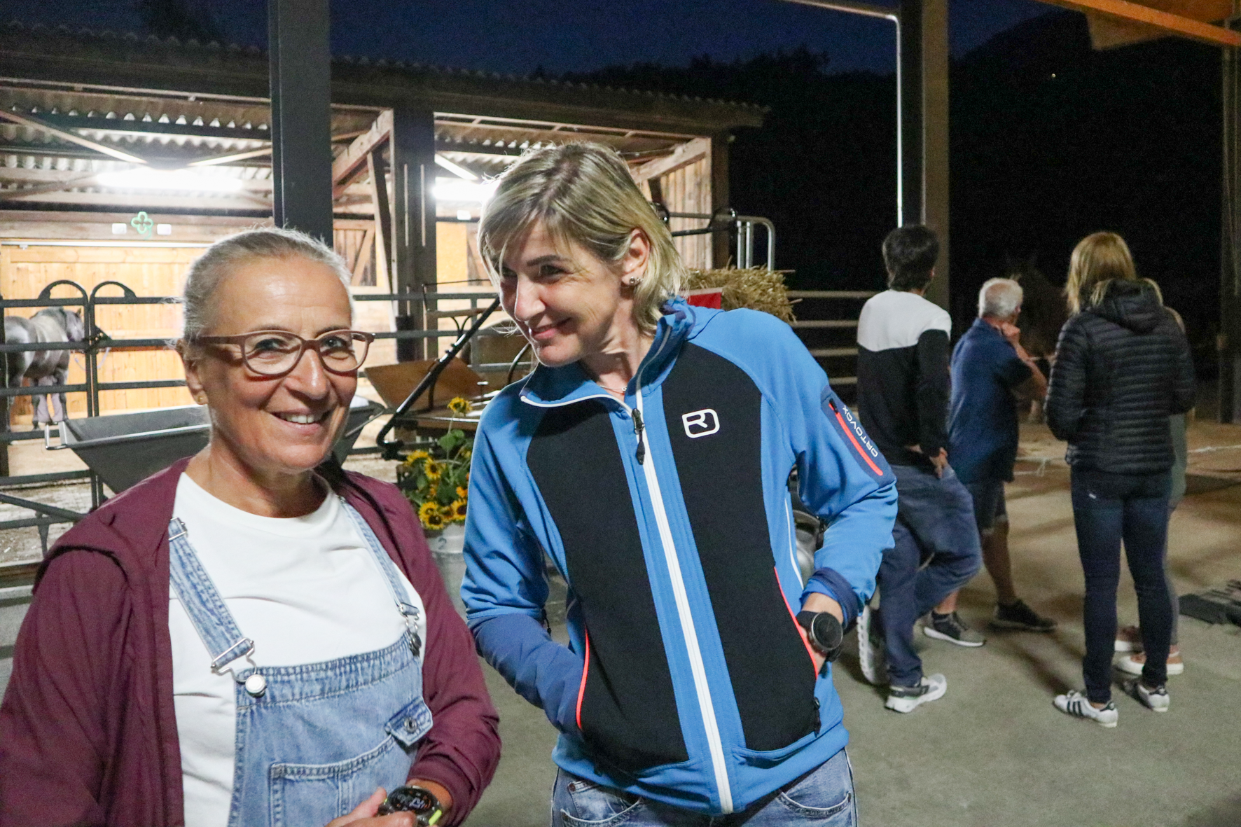 Auch die Fotografin "muss" mal aufs Bild.