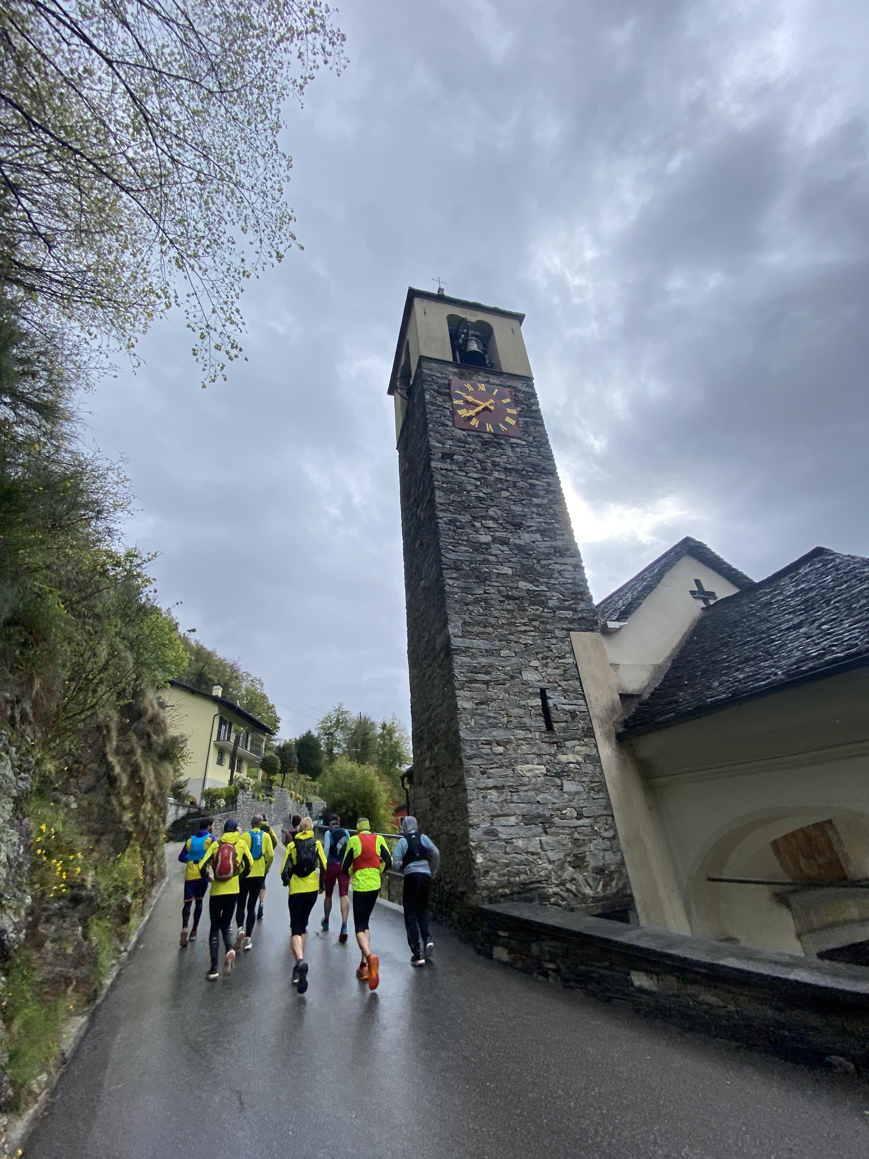 Samstag, Start in Verdasio