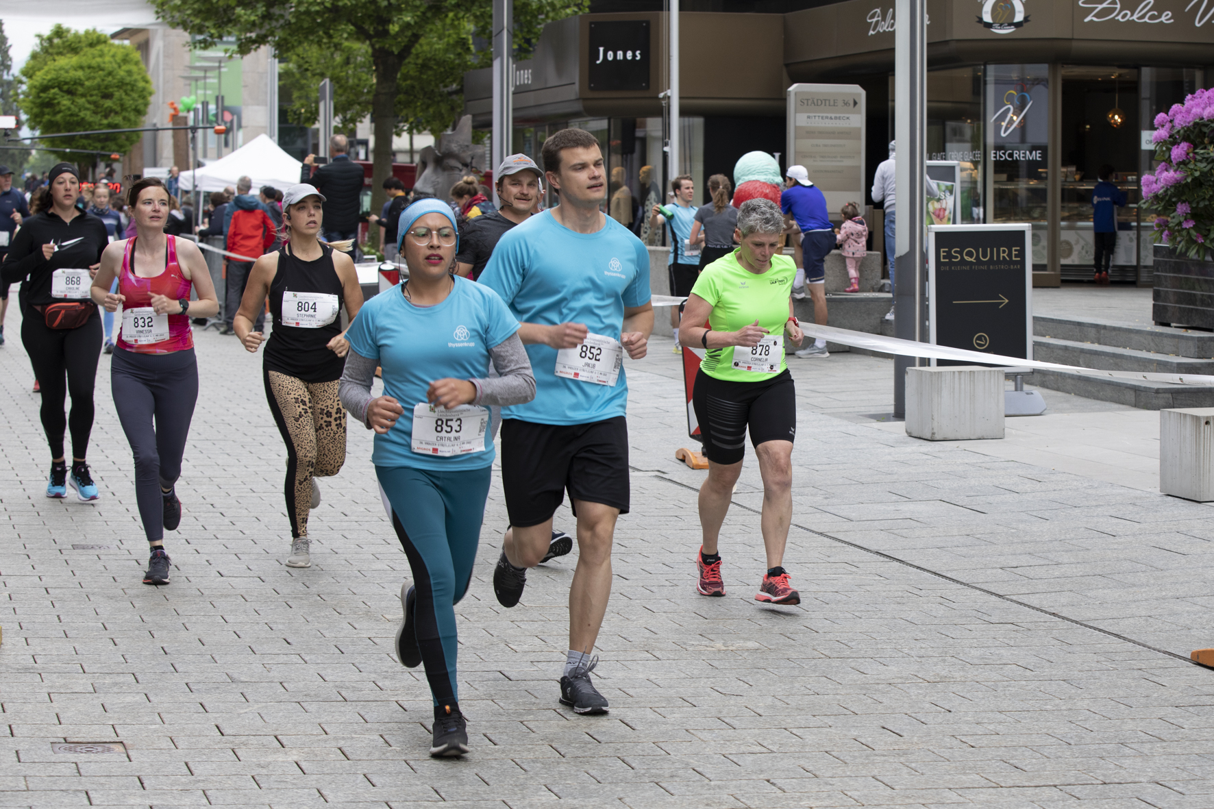 Cornelia Van Wier ebenfalls am Start