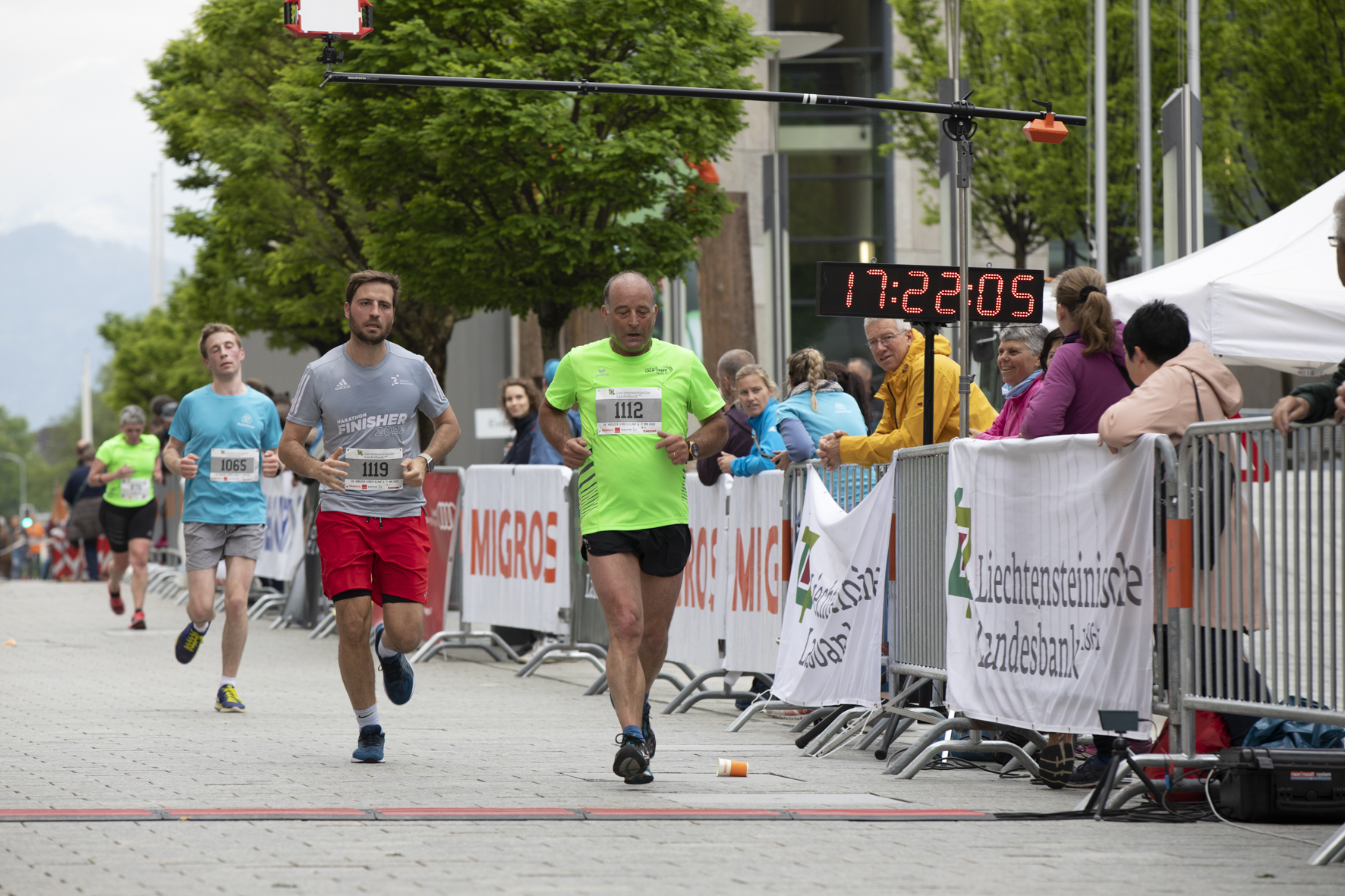 Ziel oder nicht?? Doch er zieht noch einmal an...