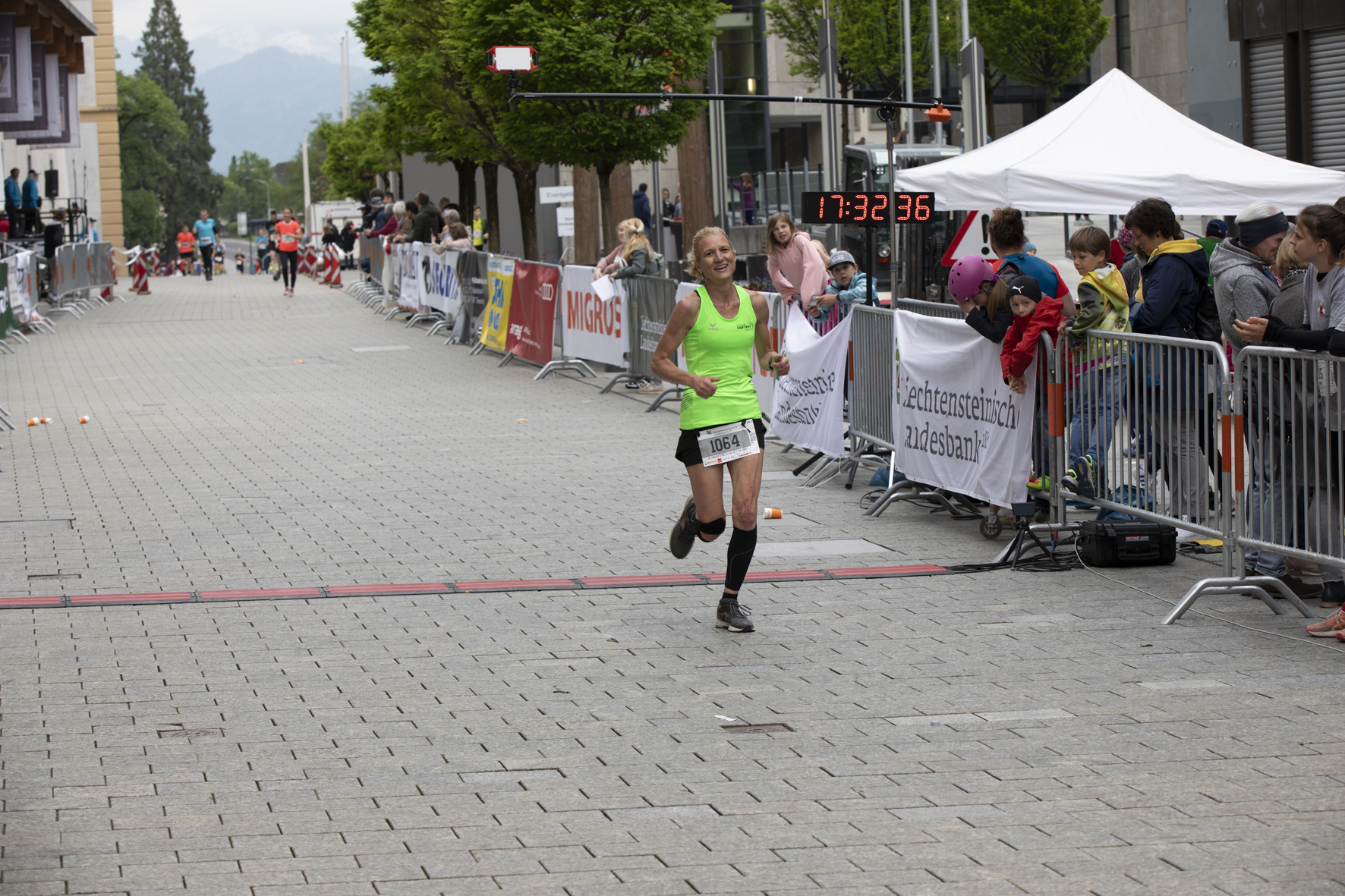 doch sie läuft einfach nochmals eine Runde