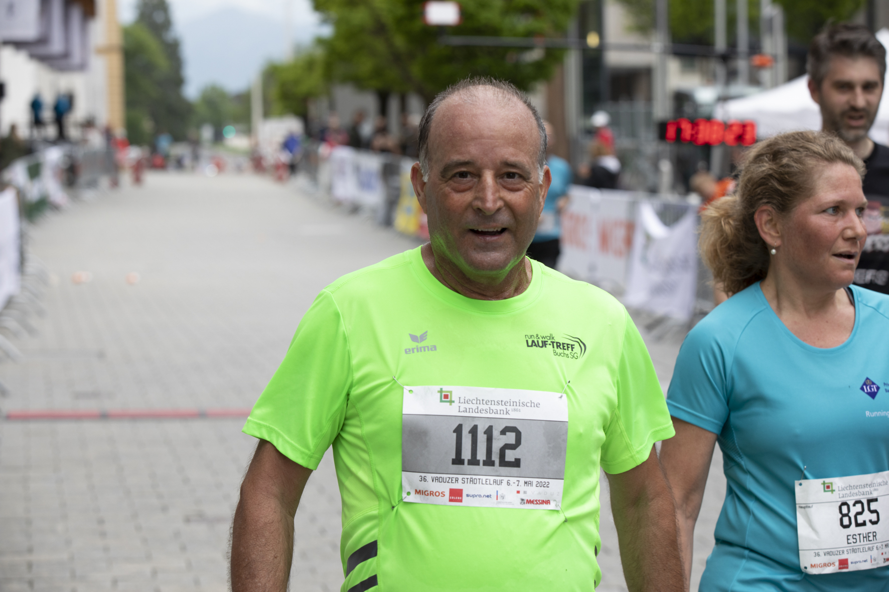 Auch Antonio ist im Ziel