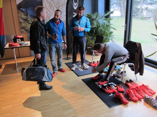    Laufschuhtest von grossem Interesse