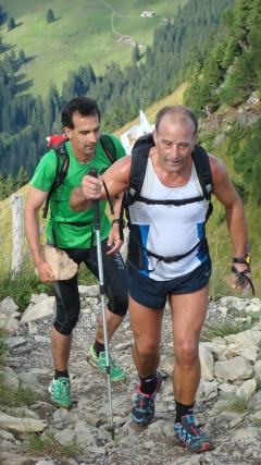100 Berglauf-Trainings auf die Staubern