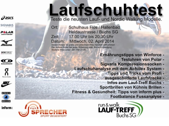 Laufschuhtest 2014