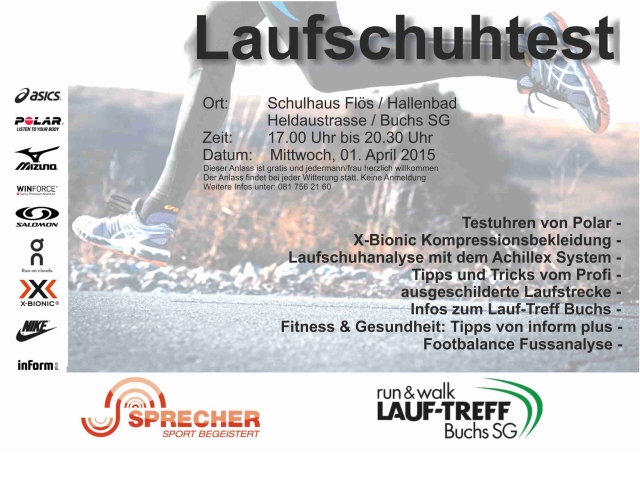Laufschutest 2015