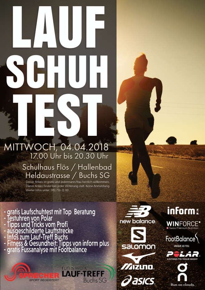 Laufschuh Test 2018