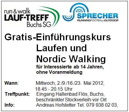 Einführungskurs 2012