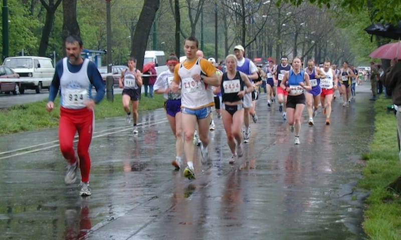 Halbmarathon Krakau, 7. Mai 2005