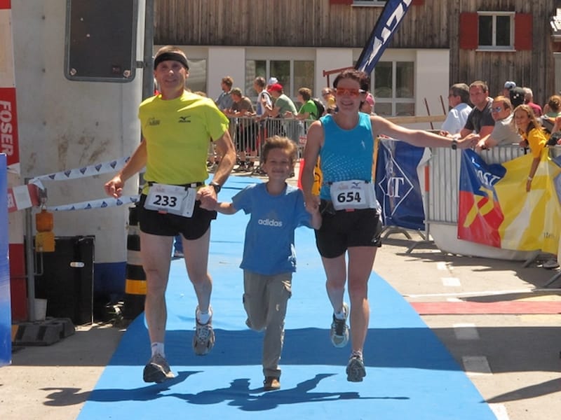 Sieg von Alex Grimm am LGT Alpin Marathon