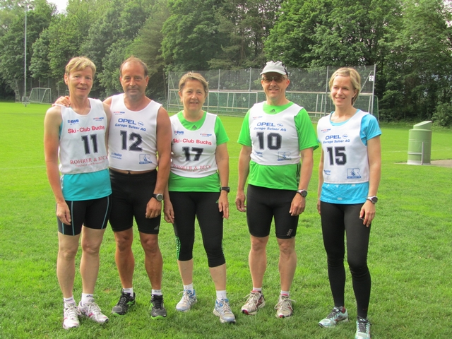 Sponsorenlauf des FC Buchs mit Lauf-Treff-Beteiligung