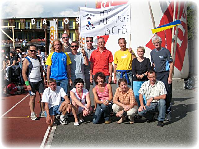 Lauf-Treff Buchs am Swiss Alpine Marathon erfolgreich, 28. Juli 2007